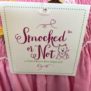 Smocked or Not girls dress